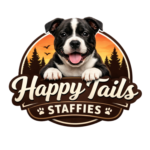 Happy Tails Staffies Logo